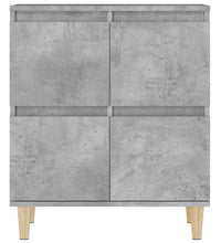 Sideboard Betongrau 60x35x70 cm Holzwerkstoff