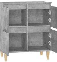 Sideboard Betongrau 60x35x70 cm Holzwerkstoff