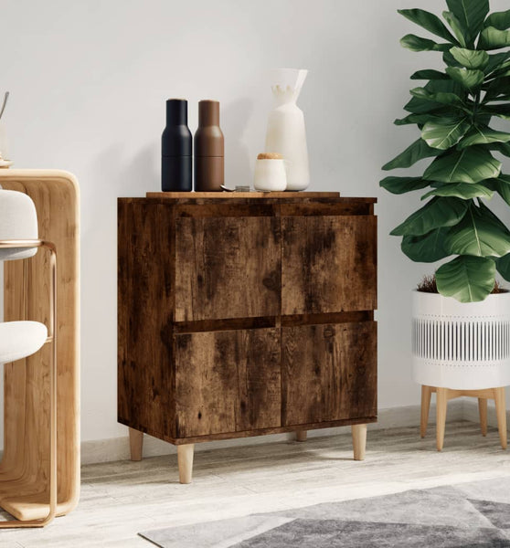 Sideboard Räuchereiche 60x35x70 cm Holzwerkstoff