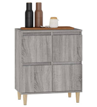 Sideboard Grau Sonoma 60x35x70 cm Holzwerkstoff