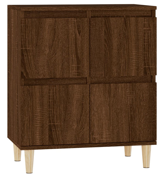 Sideboard Braun Eichen-Optik 60x35x70 cm Holzwerkstoff