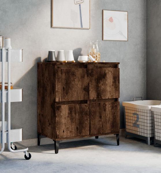 Sideboard Räuchereiche 60x35x70 cm Holzwerkstoff
