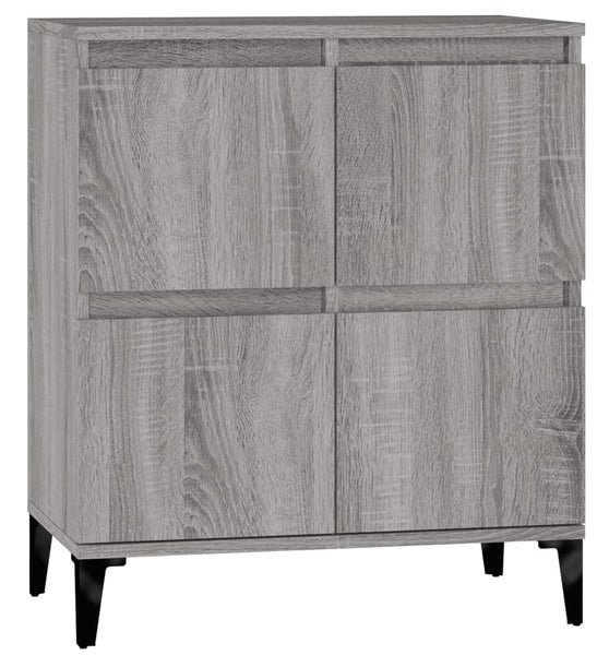 Sideboard Grau Sonoma 60x35x70 cm Holzwerkstoff