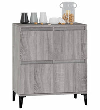 Sideboard Grau Sonoma 60x35x70 cm Holzwerkstoff