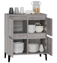 Sideboard Grau Sonoma 60x35x70 cm Holzwerkstoff