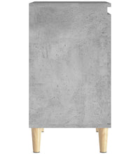 Waschbeckenunterschrank Betongrau 58x33x60 cm Holzwerkstoff