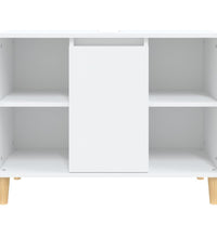 Waschbeckenunterschrank Weiß 80x33x60 cm Holzwerkstoff