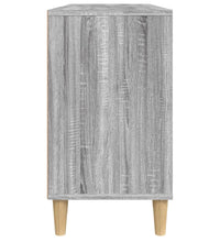 Waschbeckenunterschrank Grau Sonoma 80x33x60 cm Holzwerkstoff