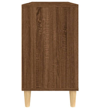 Waschbeckenunterschrank Braun Eichen-Optik 80x33x60 cm