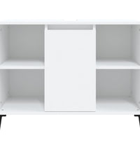 Waschbeckenunterschrank Weiß 80x33x60 cm Holzwerkstoff