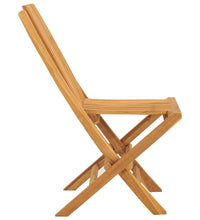 Gartenstühle 2 Stk. Klappbar 47x47x89 cm Massivholz Teak