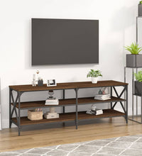 TV-Schrank Braun Eichen-Optik 140x40x50 cm Holzwerkstoff