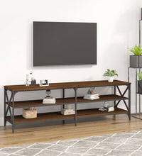 TV-Schrank Braun Eichen-Optik 160x40x50 cm Holzwerkstoff