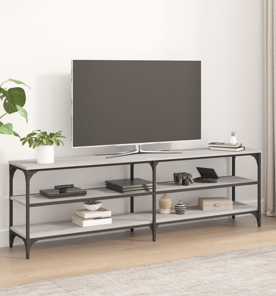TV-Schrank Grau Sonoma 160x30x50 cm Holzwerkstoff