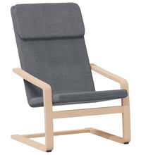 Relaxsessel Dunkelgrau Stoff