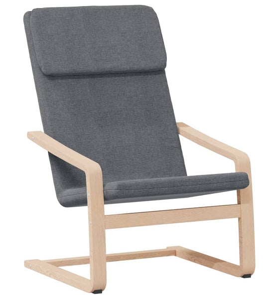 Relaxsessel Dunkelgrau Stoff