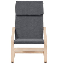 Relaxsessel Dunkelgrau Stoff