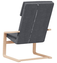 Relaxsessel Dunkelgrau Stoff
