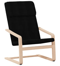 Relaxsessel Schwarz Stoff