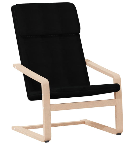 Relaxsessel Schwarz Stoff