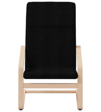 Relaxsessel Schwarz Stoff