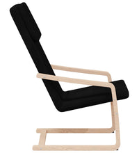 Relaxsessel Schwarz Stoff