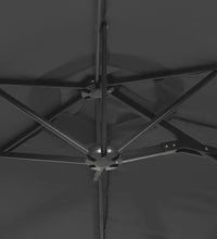 Doppel-Sonnenschirm Anthrazit 316x240 cm