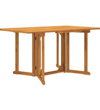 Garten-Klapptisch Butterfly 150x90x75 cm Massivholz Teak