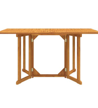 Garten-Klapptisch Butterfly 150x90x75 cm Massivholz Teak