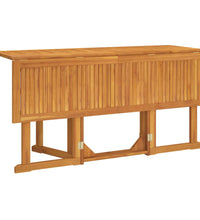 Garten-Klapptisch Butterfly 150x90x75 cm Massivholz Teak