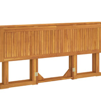 Garten-Klapptisch Butterfly 150x90x75 cm Massivholz Teak