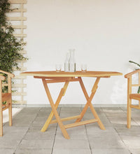 Gartentisch Klappbar 110x110x75 cm Massivholz Teak