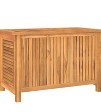 Gartenbox mit Beutel 90x50x58 cm Massivholz Teak