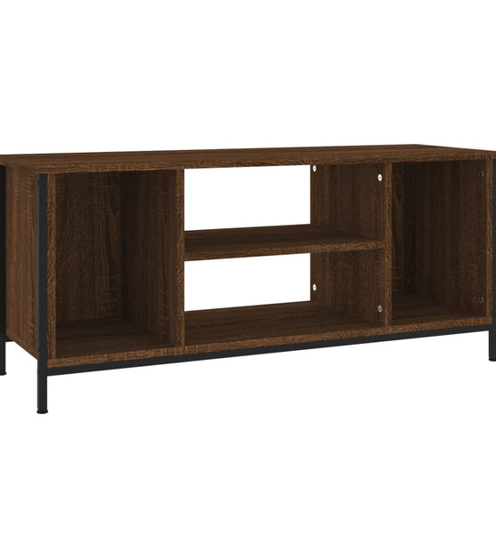 TV-Schrank Braun Eichen-Optik 102x35x45 cm Holzwerkstoff