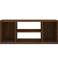 TV-Schrank Braun Eichen-Optik 102x35x45 cm Holzwerkstoff