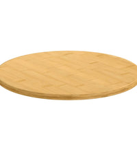 Tischplatte Ø50x1,5 cm Bambus