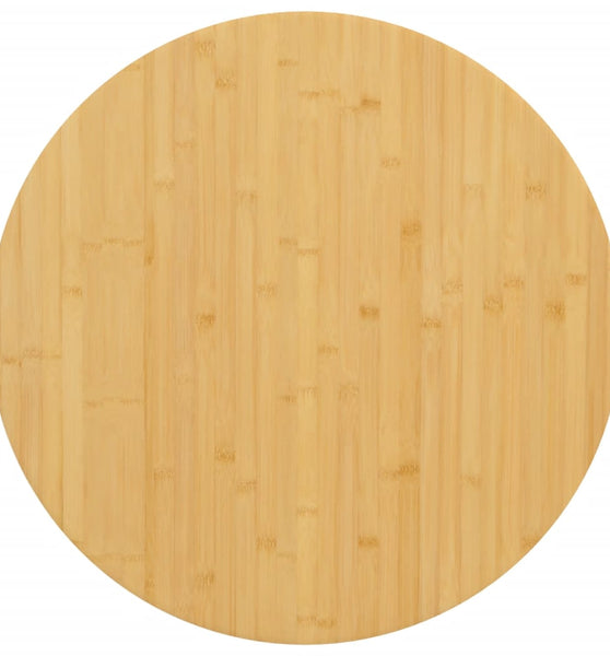 Tischplatte Ø60x1,5 cm Bambus