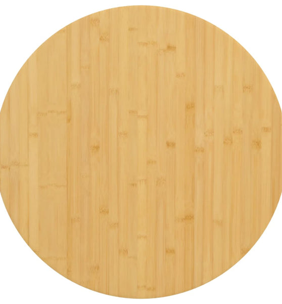 Tischplatte Ø70x1,5 cm Bambus