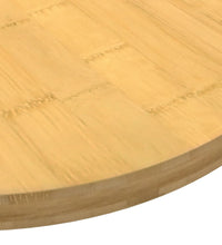 Tischplatte Ø60x2,5 cm Bambus