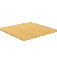 Tischplatte 70x70x1,5 cm Bambus