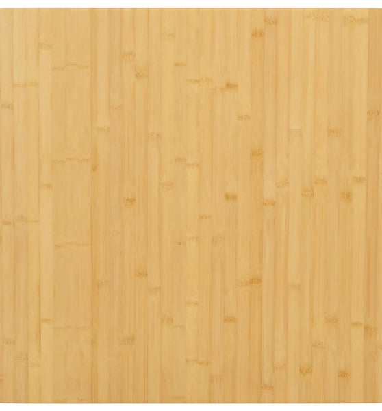 Tischplatte 90x90x1,5 cm Bambus