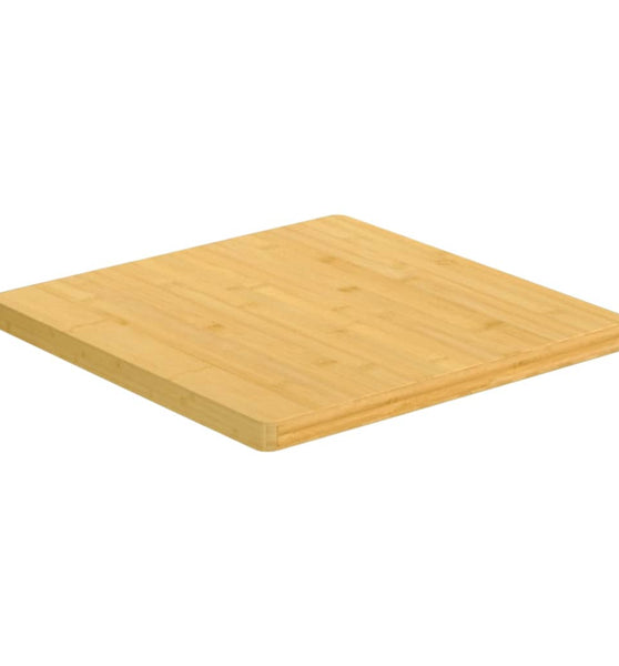 Tischplatte 40x40x2,5 cm Bambus