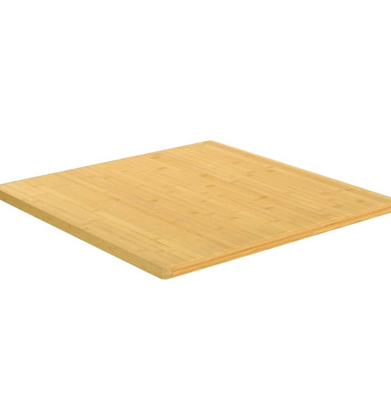 Tischplatte 80x80x2,5 cm Bambus