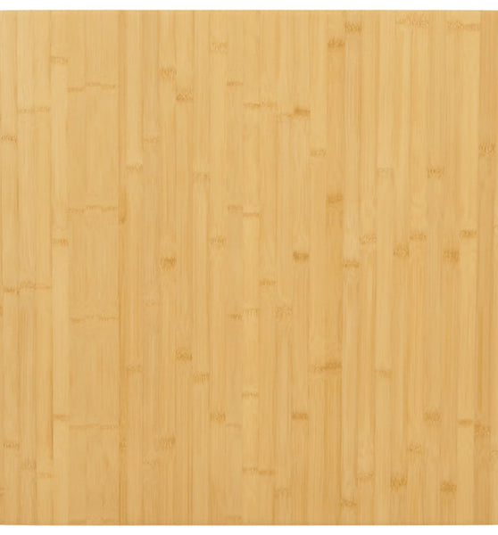 Tischplatte 90x90x2,5 cm Bambus