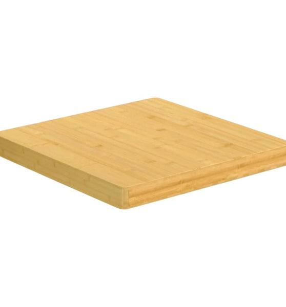 Tischplatte 40x40x4 cm Bambus
