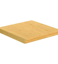 Tischplatte 60x60x4 cm Bambus