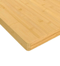 Tischplatte 80x80x4 cm Bambus