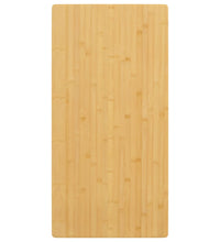 Tischplatte 50x100x1,5 cm Bambus