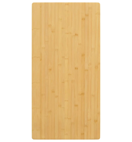 Tischplatte 50x100x2,5 cm Bambus
