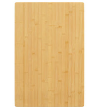 Tischplatte 60x100x2,5 cm Bambus